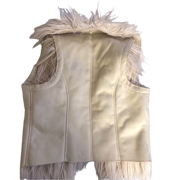🌿 BARDOT JR 🌿 girls faux fur vest size 16 - Picture 2 of 6